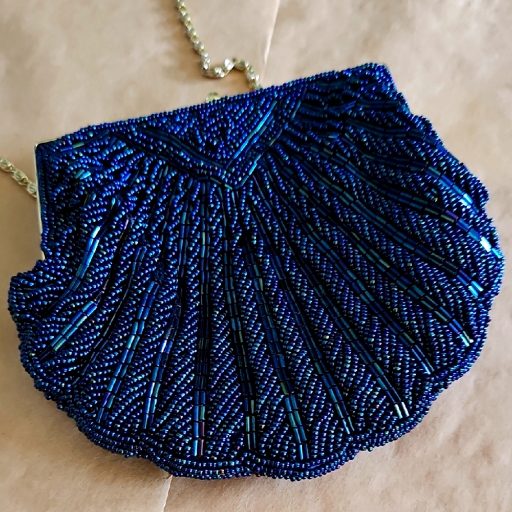 La Regale Hand made beaded crossbody